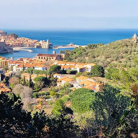 Ferienwohnung Vue Exceptionnelle Sur La Baie De Collioure Exterior foto