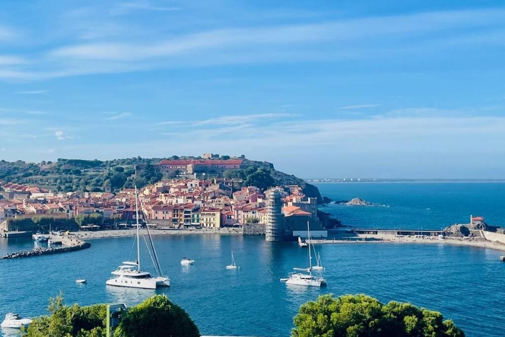 Vue Exceptionnelle Sur La Baie De * Collioure
