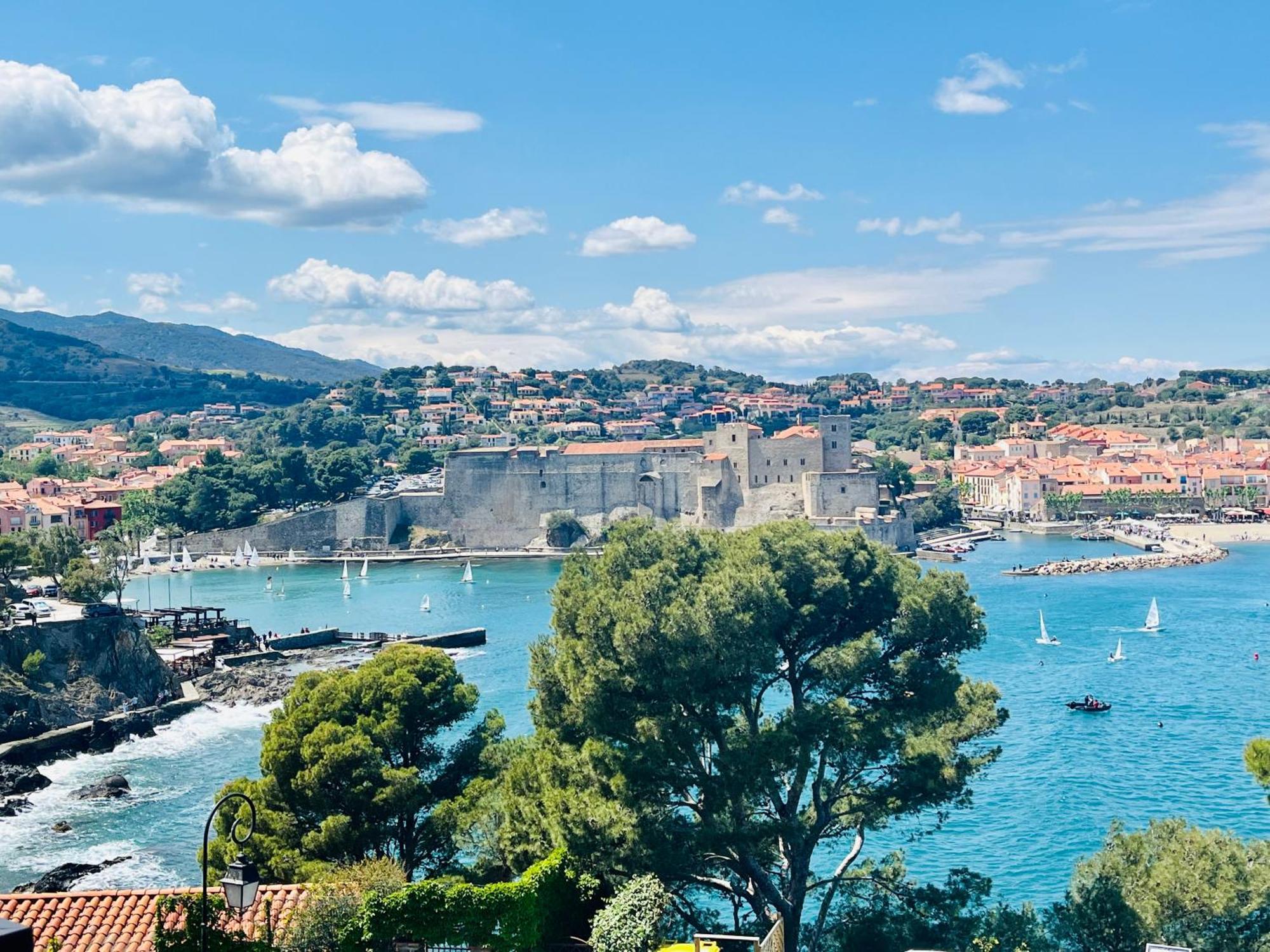 Vue Exceptionnelle Sur La Baie De * Collioure